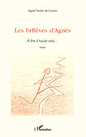 Les brRêves d'Agnès, À lire à haute voix... - Poésie