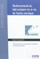 Renforcements du bâti existant vis-à-vis de l'action sismique, Dimensionnement des renforcements et vérifications des structures renforcées.