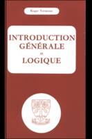 Introduction générale et logique