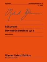 Davidsbündlertänze, Edited from the sources. op. 6. piano.