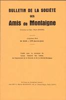 Bulletin de la Société des amis de Montaigne. V, 1979-1, n° 29-30