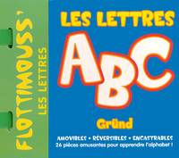 Les lettres A B C, les lettres