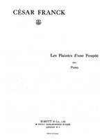 Les Plaintes d'une Poupée, piano.