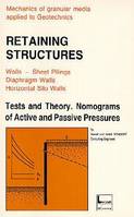 Retaining structures... - tests and theory, nomograms of active and passive pressures, tests and theory, nomograms of active and passive pressures