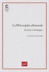 La philosophie allemande, De Kant à Heidegger