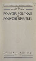 Pouvoir politique et pouvoir spirituel