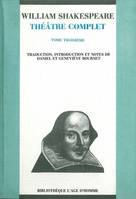 Théâtre complet / William Shakespeare., Tome troisième, Titus Andronicus, Théâtre complet