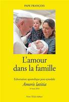 L'amour dans la famille, Exhortation apostolique post-synodale Amoris lætitia