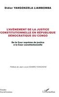 L'avènement de la justice constitutionnelle en République démocratique du Congo, De la Cour suprême de justice à la Cour constitutionnelle