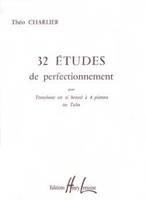 Etudes de perfectionnement (32), Trombone ou tuba