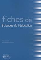 Fiches de Sciences de l'éducation