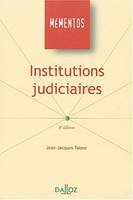 Institutions judiciaires. 8ème édition