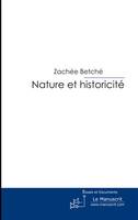 Nature et historicité
