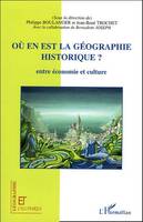 Où en est la géographie historique ?, Entre économie et culture