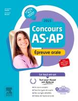 Concours AS/AP 2015 - Epreuve orale - Le tout-en-un, Avec livret d'entraînement