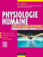 Physiologie humaine - Tout le cours en fiches - Licence, STAPS, Santé, Licence, STAPS, Santé