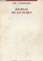 Journal de lectures