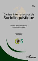 Normes et discrimination(s), Frontières, espaces et langues