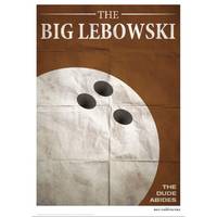 Affiche Lithographie - The big Lebowski limited edition 995 ex - The big Lebowski