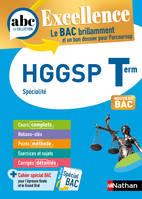 HGGSP Terminale - ABC Excellence - Bac 2024 - Enseignement de spécialité Tle - Cours complets, Notions-clés et vidéos, Points méthode, Exercices et corrigés détaillés - EPUB