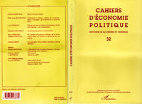 Cahiers d'économie politique n°32, Histoire de la pensée et théorie