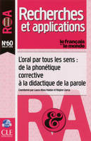 Recherches et applications no 60