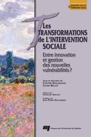 Transformations de l’intervention sociale, Entre innovation et gestion des nouvelles vulnérabilités ?