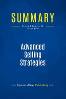 Summary: Advanced Selling Strategies, Review and Analysis of Tracy's Book