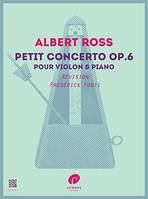 Petit concerto opus 6, Pour violon et piano