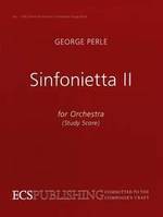 Sinfonietta No. 2, for chamber orchestra. chamber orchestra. Partition.