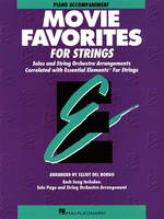 Essential Elements - Movie Favorites for Strings, Piano Accompaniment