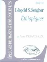 Senghor, Ethiopiques, 