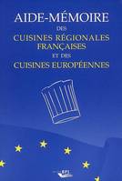 Aide-mémoire cuisines europ et régionales frses