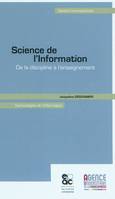 Science de l'information, De la discipline à l’enseignement