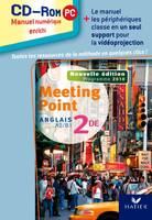 Meeting point Anglais 2de éd 2010 - Pack de 3 CD ROM manuel numérique enrichi (avec adoption)