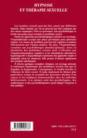 Hypnose et thérapie sexuelle, Actes du deuxième congrès de l'Association Européenne des Praticiens d'Hypnose