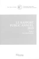 Le rapport public annuel 2019 de la cour des comptes