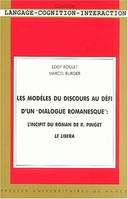 Les modèles du discours au défi d'un dialogue romanesque, l'incipit du roman de R. Pinget 