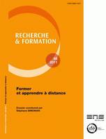 Recherche et formation, n° 68/2011, Former et enseigner à distance