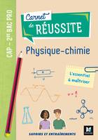 Carnet de réussite physique chimie CAP, 2de bac pro / savoirs et entraînements