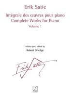 Intégrale des œuvres pour piano volume 1, Complete Works for Piano