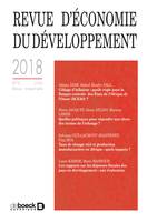 Revue d'économie du développement, Varia