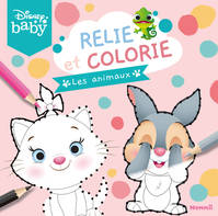 Disney Baby - Relie et colorie - Les animaux