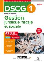 0, DSCG 1 Gestion juridique, fiscale et sociale, Fiches de révision 4e édition - 2022-2023