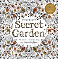 Secret Garden An Inky Treasure Hunt and Colouring Book /anglais