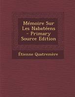 Mémoire Sur Les Nabatéens