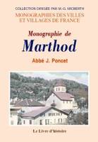 Monographie de Marthod