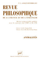 Revue philosophique 2019, t. 144(3)