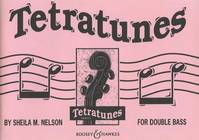 Tetratunes, double bass. Recueil de pièces instrumentales.