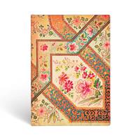 Carnet Flexis Filigrane Floral Ivoire - Midi - Ligné - 176 p.